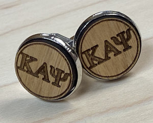 Cufflinks - wood