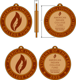 Custom 3" Wooden Medallions