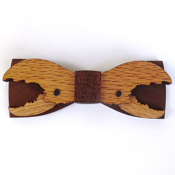 Lobster Bisque - Novelty Wood Bow Tie