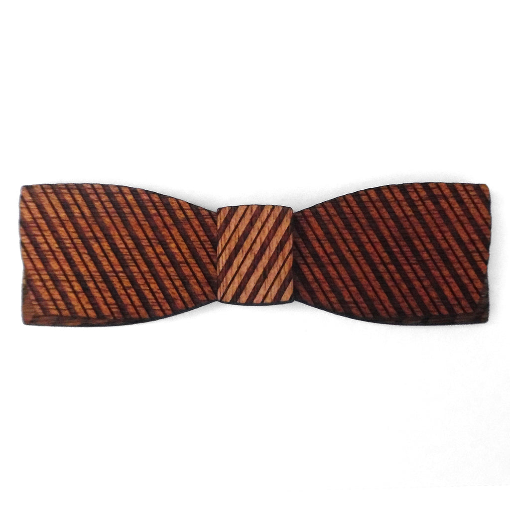 Phineas - Pin Stripped Slim Bow Tie