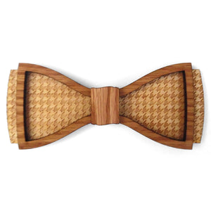 Houndstooth - Thistle Shaped Bow Tie